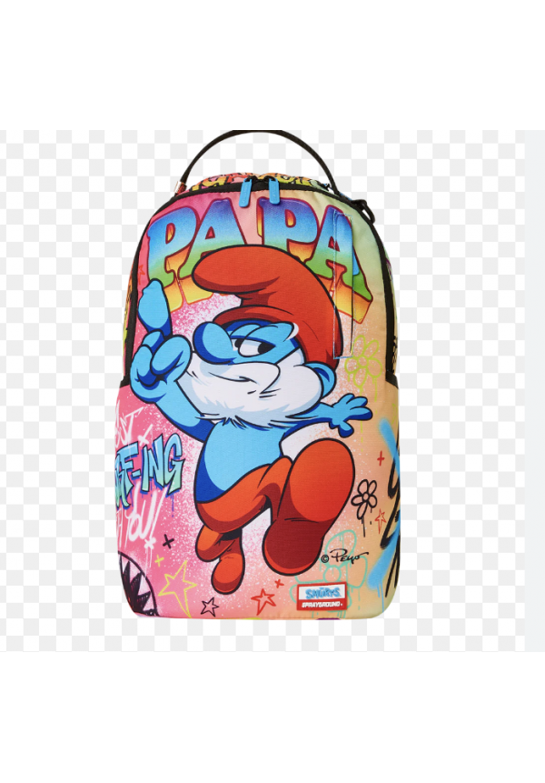 SPRAYGROUND PAPA SMURF ON THE RUN